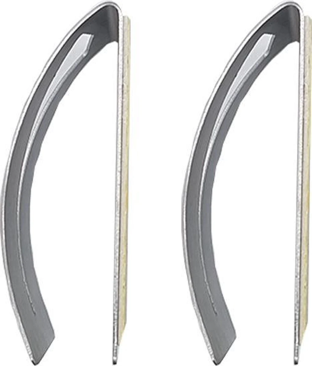 Merkloos 2 Stuks RVS Handdoekhouders - Handdoek Klem - Handdoek Haak 4 Merkloos 2 Stuks RVS Handdoekhouders - Handdoek Klem - Handdoek Haak - Afbeelding 2