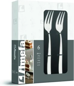 Amefa Moderno Taartvorkjes - 6 Stuks - Cadeauverpakking -Home-Keuken 1029x1200