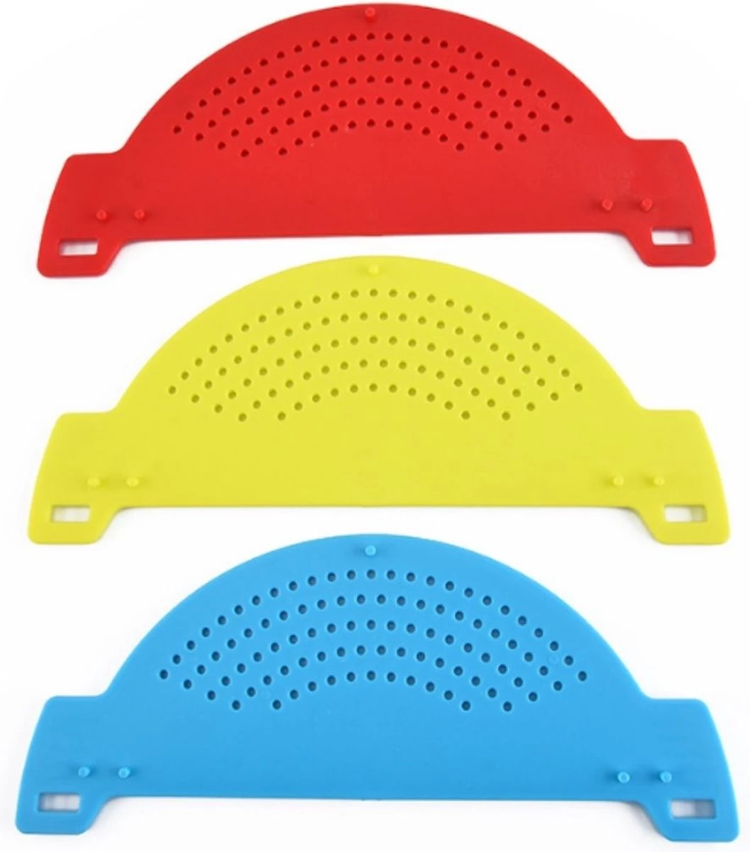 Merkloos Vergiet - Afgietdeksel Met Handvaten - Afgiethulp - Zeef - Afgieten - Solide Compacte Afgietdeksel - Rood 4 Merkloos Vergiet - Afgietdeksel Met Handvaten - Afgiethulp - Zeef - Afgieten - Solide Compacte Afgietdeksel - Rood - Afbeelding 2