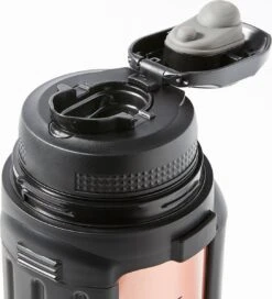 Lock&Lock Thermoskan - Isoleerkan - Thee En Koffie - Lekvrij - 1,5 Liter - RVS - Inklapbaar Handvat - Koper Roze -Home-Keuken 1088x1200