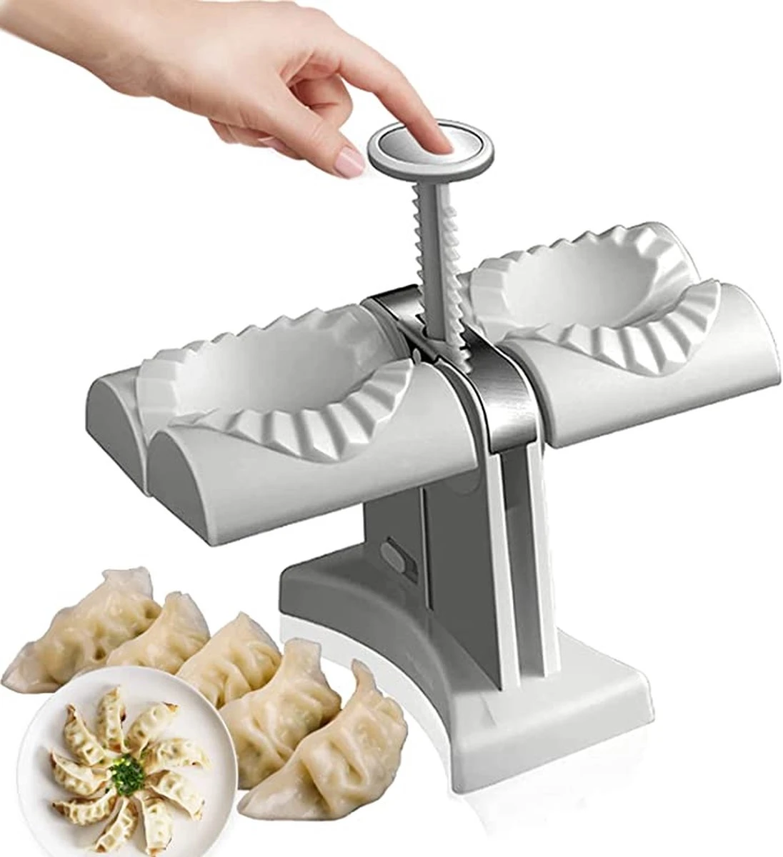 Dumpling Maker-Pastei Maker-set Voor 2 Dumpling 3 Dumpling Maker-Pastei Maker-set Voor 2 Dumpling