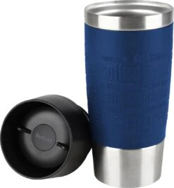 Tefal Travel Mug Thermobeker - 360 Ml - RVS/Donkerblauw -Home-Keuken 1110x1200