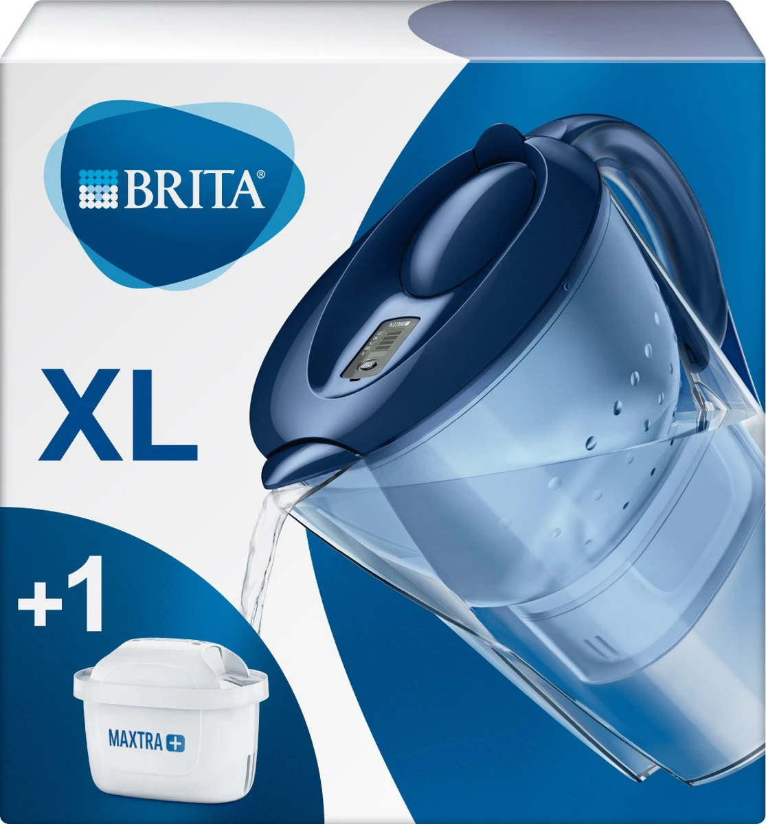 BRITA - Waterfilterkan Marella XL - Blauw - 3,5L 4 BRITA - Waterfilterkan Marella XL - Blauw - 3,5L - Afbeelding 2