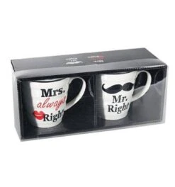 Out Of The Blue Mr. & Mrs. Right Bekers - Beker - 2 Stuks -Home-Keuken 1122x1200 4