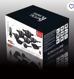 Royal Swiss® - Set Lot 33-delige - Pannenset Inductie - Steengoeden - Afneembare Handgreep - Glazen Deksel - Geschikt Voor Oven - PFAS-vrij + Keukengerei 10 Royal Swiss® - Set Lot 33-delige - Pannenset Inductie - Steengoeden - Afneembare Handgreep - Glazen Deksel - Geschikt Voor Oven - PFAS-vrij + Keukengerei -Home-Keuken 1133x1200