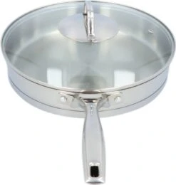 4goodz Dubbelwandige RVS Hapjespan Met Deksel 28 Cm - Zilver -Home-Keuken 1138x1200 1