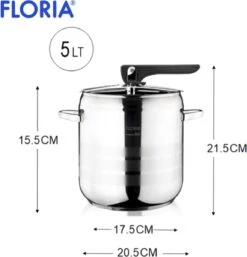 Zilan Easy - Snelkookpan - Pressure Cooker - Geschikt Voor Alle Warmtebronnen Ook Inductie - 4 Liter -Home-Keuken 1152x1200