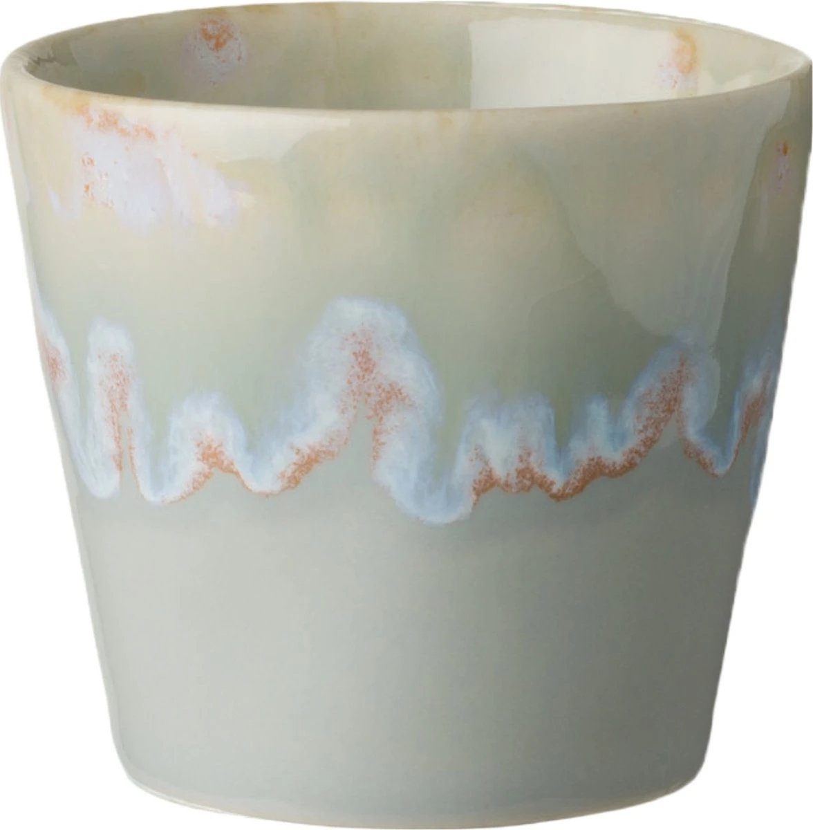 Costa Nova - Grespresso Servies - 6 Espresso Kopjes - Roze-Grijs-Azur-Red-Wit -Turquoise - Aardewerk - H 5.9 Cm 11 Costa Nova - Grespresso Servies - 6 Espresso Kopjes - Roze-Grijs-Azur-Red-Wit -Turquoise - Aardewerk - H 5.9 Cm - Afbeelding 9