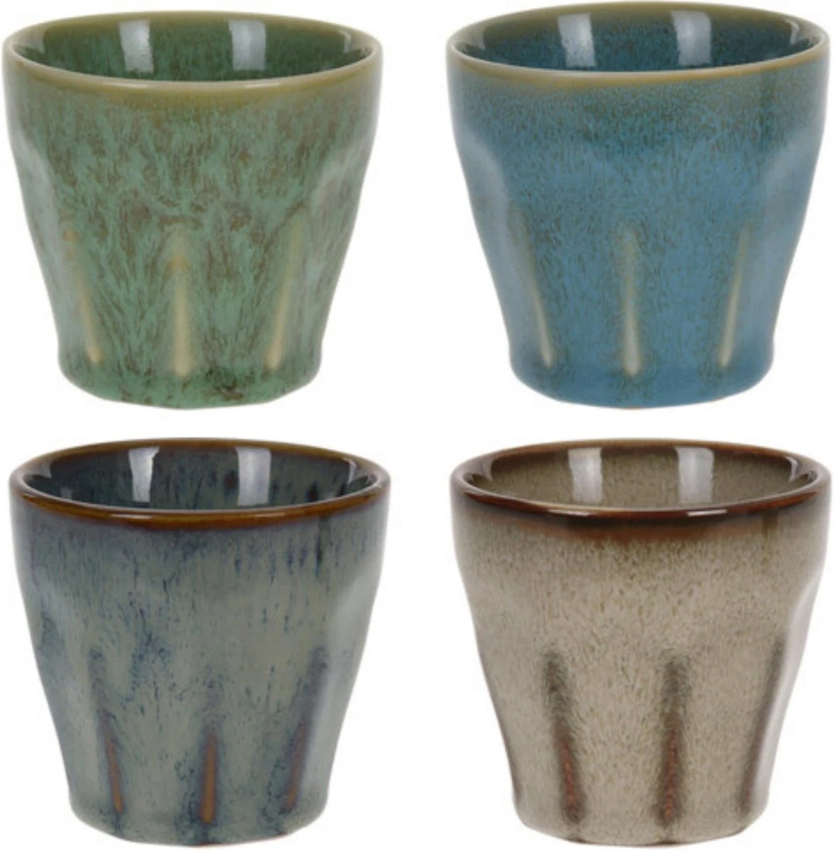 Orange85 Espresso Kopjes - Set Van 4 - Porselein - Hittebestendig - 90 Ml - Rond - Espresso - Mokken - Glazen - Koffiekopjes 3 Orange85 Espresso Kopjes - Set Van 4 - Porselein - Hittebestendig - 90 Ml - Rond - Espresso - Mokken - Glazen - Koffiekopjes