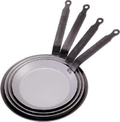 De Buyer Carbone Plus Crêpe- En Pannenkoekenpan - Ø 26cm - Plaatstaal -Home-Keuken 1179x1200