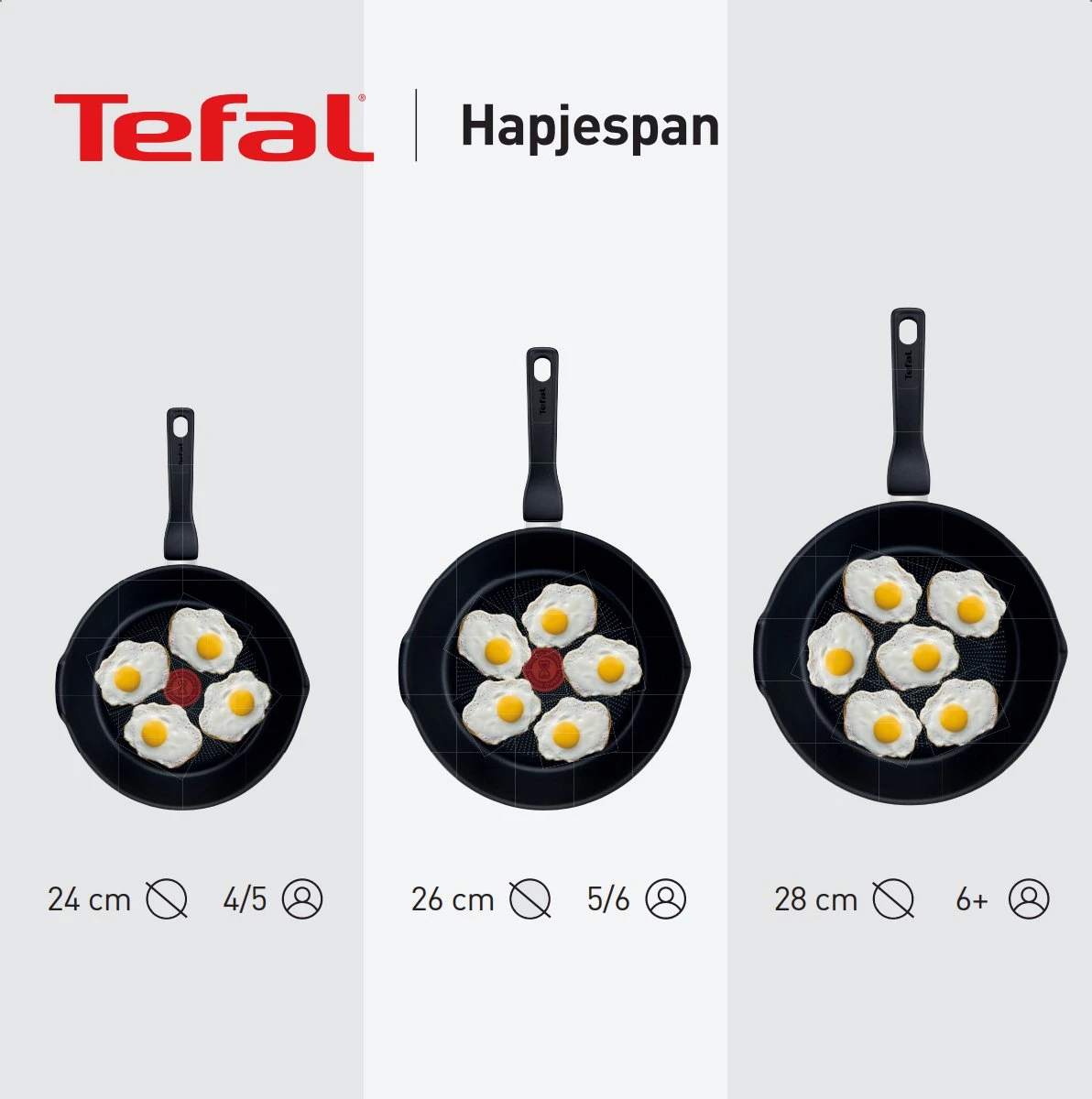 Tefal Renew+ Keramische Hapjespan - Ø 24 Cm - Met Deksel 16 Tefal Renew+ Keramische Hapjespan - Ø 24 Cm - Met Deksel - Afbeelding 14