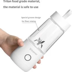 Merkloos Mini Blender - Smoothie Maker - Compact Blender - Draagbare Blender - Oplaadbare Mini Blender - Portable Blender - Draagbare Mini Blender - Lichtgewicht - Vitamer 4 Bladen - Fruit Juicer - Fruit Blender - Blender - Blender - Blenders - Keukenmachines 15 Merkloos Mini Blender - Smoothie Maker - Compact Blender - Draagbare Blender - Oplaadbare Mini Blender - Portable Blender - Draagbare Mini Blender - Lichtgewicht - Vitamer 4 Bladen - Fruit Juicer - Fruit Blender - Blender - Blender - Blenders - Keukenmachines -Home-Keuken 1192x1200 6