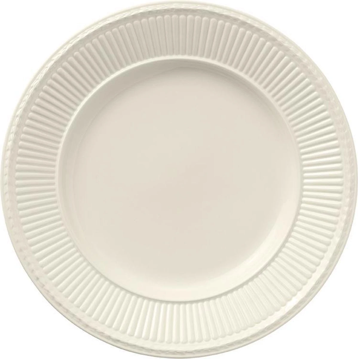 Wedgwood Edme Dinerbord - Ø26 Cm - Wit 3 Wedgwood Edme Dinerbord - Ø26 Cm - Wit