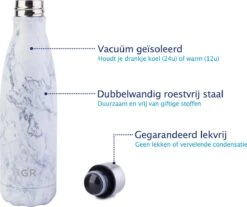 TIGR The Original - Drinkfles - Thermosfles - RVS - 500ml - Marmer - Met Afwasborstel -Home-Keuken 1200x1006 5