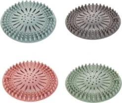 WiseGoods - Haarstopper - Haarvanger - Douche Zeef - Douche Filter - Haarfilter - Douche Afvoer - Siliconen - Blauw -Home-Keuken 1200x1009 1