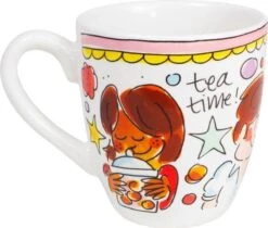 Blond Amsterdam Even Bijkletsen Mini Mok - Roze Rand -Home-Keuken 1200x1020 1