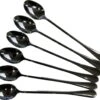 Merkloos Latte Macchiato Lepels – RVS Lange Yoghurt, Dessert Of Koffie Lepeltjes – Set Van 6 Stuks - Zwart 1 Merkloos Latte Macchiato Lepels – RVS Lange Yoghurt, Dessert Of Koffie Lepeltjes – Set Van 6 Stuks - Zwart -Home-Keuken 1200x1031