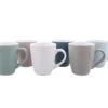 Koffiekopjes Set Van 6 - 15cl - Pastel - Aardewerk - Roze - Donker Blauw - Licht Blauw - Wit - Grijs - Groen - Bestel 1 Krijg Er 3 Gratis -Home-Keuken 1200x1036 5