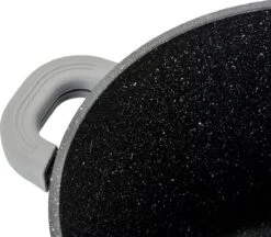 Cheffinger Steelpan Set 6-delig - 20-24-28cm - Zwart -Home-Keuken 1200x1047