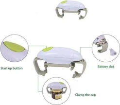 Pop It Elektrische Blikopener – Anti Slip Potopener - Automatisch – Potten Opener - Electrisch En Antislip -Home-Keuken 1200x1049 4