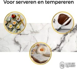 Marmeren Plaat Wit Snijplank 45x35cm Handgemaakt Italiaans Marmer – Tapasplank Marble Cuttingboard Kaasplank - Serveerplank En Borrelplank - LuxuryQuarry® -Home-Keuken 1200x1069 3