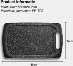KC Merials Snijplank & Ontdooiplaat 2 In 1- Multifunctionele Snijplank - Kunststof Snijplanken - 2 Tot 10 Keer Sneller Vlees Ontdooien - Hygiënisch, Veilig & Duurzaam. -Home-Keuken 1200x1084 2