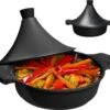 BIKO | Luxe Aluminium Tajine Inductie| Tagine | Geschikt Voor 4-8 Personen - Inductie - Zwart -Home-Keuken 1200x1094