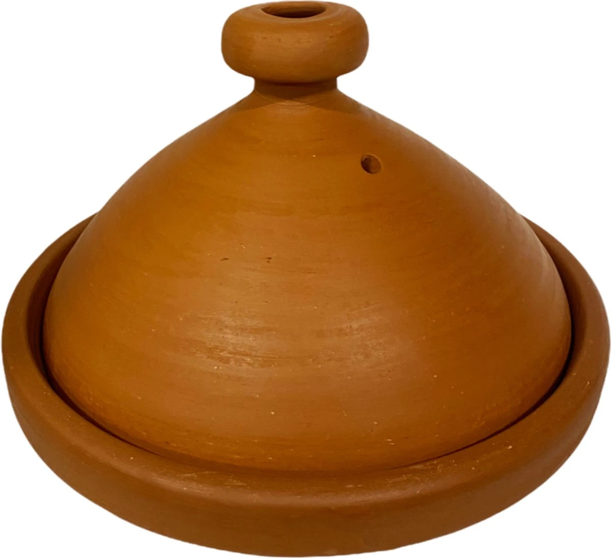 Marokkaanse Authentieke Handgemaakte Aardewerk Tajine Naturel 33 Cm - Ongeglazuurd En Loodvrij 3 Marokkaanse Authentieke Handgemaakte Aardewerk Tajine Naturel 33 Cm - Ongeglazuurd En Loodvrij