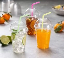 Smoothie Bekers - 100 Stuk(s) - 300 Ml - To Go - Incl Open Deksel - Transparant - Royal WM - Kerst Servies -Home-Keuken 1200x1099 4