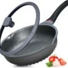Wokpan - Multifunctionele 3 In 1 Pan Met Deksel + Wok + Hapjespan 28 Cm -Home-Keuken 1200x1113