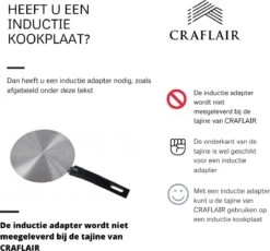 CRAFLAIR ~ Tajine ~ Ø 30 Cm ~ Geschikt Voor Inductie - Adapter ~ Handgemaakt ~ Geglazuurd Keramiek -Home-Keuken 1200x1118 1
