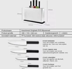 Joseph Joseph Folio Kunststof Snijplanken Set Met 4 Messen En Houder - Kunststof - Vaatwasserbestendig En Opbergkoffer En Gemakkelijk Toegankelijk Vaatwasmachinebestendig Antislip Groot Zilver -Home-Keuken 1200x1144