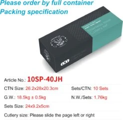 40-delige RVS Snakeskin Bestekset- Geschikt Voor8-personen -trendy Design-goud -Home-Keuken 1200x1165 3