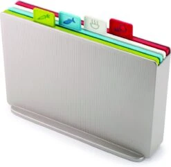 Joseph Joseph Index Snijplankenset - Met Houder - 30x20 Cm - 4 Stuks