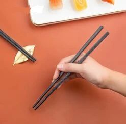 4 Setjes Luxe Zwarte Sushi Eetstokjes -Home-Keuken 1200x1180 3