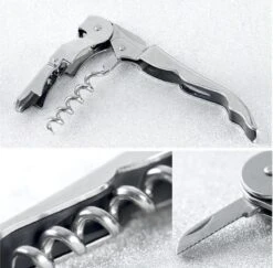 Kurkentrekker - Wijnopener - Bieropener - Kelnermes - Flesopener- Bierflesopener - Volledig RVS -Home-Keuken 1200x1180 6