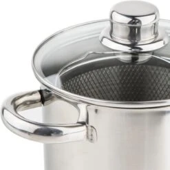 Haushalt RVS Aspergepan Met Glazen Deksel - 21 Cm - 4 Liter -Home-Keuken 1200x1196