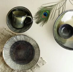 Dutch Rose Organic - Dutch Rose Set 36 Delig Servies Groen 12 Dutch Rose Organic - Dutch Rose Set 36 Delig Servies Groen -Home-Keuken 1200x1197 15