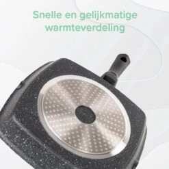 Coninx Grillpan 28CM - Steakpan - Afneembare Handgreep - PFAS-vrij - Grijs -Home-Keuken 1200x1199 10