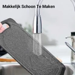 KC Merials Snijplank & Ontdooiplaat 2 In 1- Multifunctionele Snijplank - Kunststof Snijplanken - 2 Tot 10 Keer Sneller Vlees Ontdooien - Hygiënisch, Veilig & Duurzaam. -Home-Keuken 1200x1200 1041