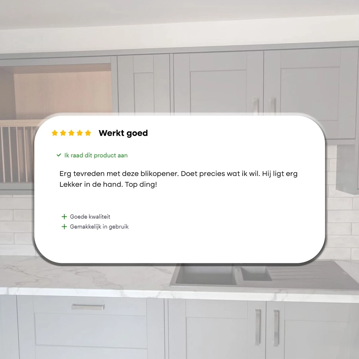 Proudproducts Blikopener - RVS - Handvat - 19cm - Duurzame En Veilige Opener Voor Blikken 7 Proudproducts Blikopener - RVS - Handvat - 19cm - Duurzame En Veilige Opener Voor Blikken - Afbeelding 5