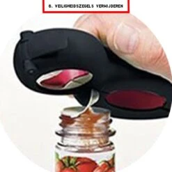 Multifunctionele Opener - 6-in-1 Keuken Hulp - Ouderen Opener - Fles Opener - Bier Opener - Pot Opener - Zak Opener - Veiligheidszegels Verwijderen - Doppen Losdraaien - Allesopener - Zwart/Rood -Home-Keuken 1200x1200 1102