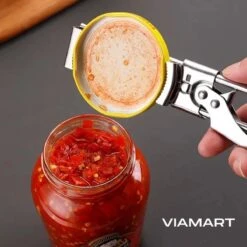 Viamart - Allesopener - Blik, Pot, Fles, Dopje, Deksel Opener - Ideaal Voor Ouderen En Bij Lichamelijke Klachten - RVS -Home-Keuken 1200x1200 1110