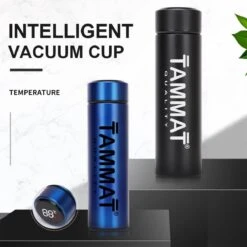 Slimme Thermosfles Met LCD Temperatuur Display - Curver Isolatiefles 0,5 Liter - Dubbelwandige Thermosfles - Thermosbeker - Isoleerfles - Thermoskan - Travel Mug - Bidon Drinkfles - Koffiebeker - Drinkflessen - RVS - Smart Thermos - Metaal -Home-Keuken 1200x1200 1245