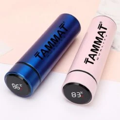 Slimme Thermosfles Met LCD Temperatuur Display - Curver Isolatiefles 0,5 Liter - Dubbelwandige Thermosfles - Thermosbeker - Isoleerfles - Thermoskan - Travel Mug - Bidon Drinkfles - Koffiebeker - Drinkflessen - RVS - Smart Thermos - Metaal -Home-Keuken 1200x1200 1250