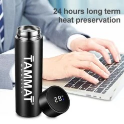 Slimme Thermosfles Met LCD Temperatuur Display - Curver Isolatiefles 0,5 Liter - Dubbelwandige Thermosfles - Thermosbeker - Isoleerfles - Thermoskan - Travel Mug - Bidon Drinkfles - Koffiebeker - Drinkflessen - RVS - Smart Thermos - Metaal -Home-Keuken 1200x1200 1251