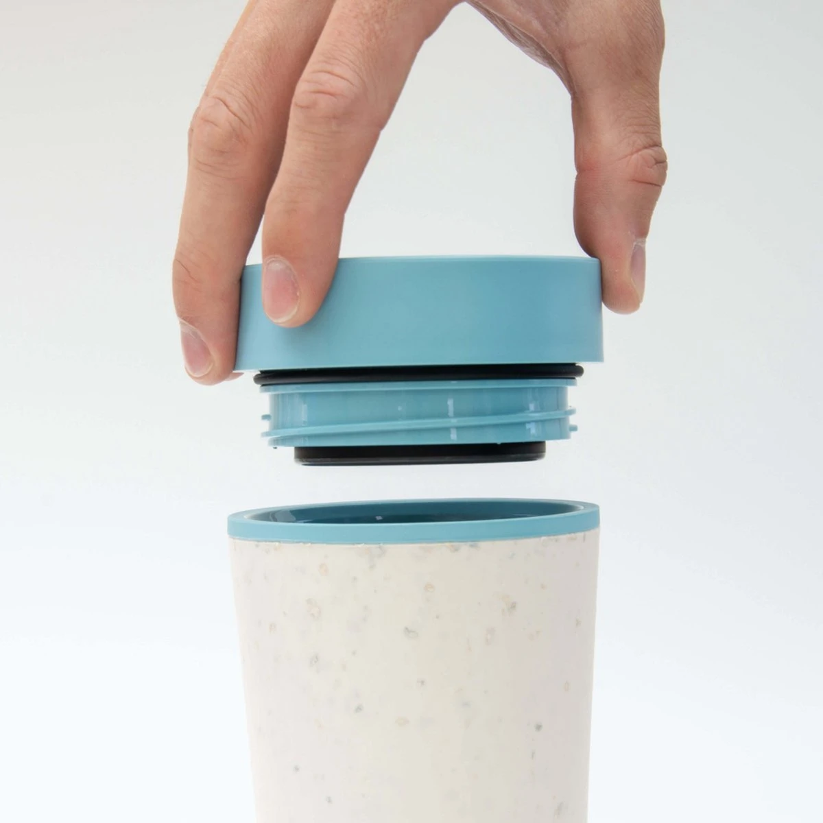 RCUP 340 Ml - Zwart/Blauw Black And Teal 8 RCUP 340 Ml - Zwart/Blauw Black And Teal - Afbeelding 6