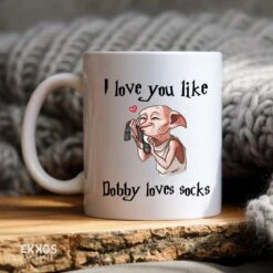 Harry Potter Dobby Mok - Harry Potter - Cadeau Voor Vrouw - Koffiemok - Grappige Cadeaus - Cadeau Voor Man - Kado Man - Kado Vrouw - Valentijn Cadeautje Voor Haar - Mokken En Bekers - Verjaardag Cadeau - Koffiekopjes - Mok Met Tekst -Home-Keuken 1200x1200 1348