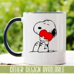 Snoopy Cute Mok - Snoopy Producten - Vrouwen Cadeautje - Valentijn Cadeautjes Voor Haar - Verjaardag Cadeau Man - Valentijn Cadeu Man - Mokken - Theeglazen - Koffiekopjes -Home-Keuken 1200x1200 1383