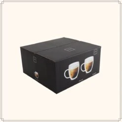 OTIX Dubbelwandige Koffieglazen - Koffiekopjes - 180 Ml - Set Van 4 - Transparant - Latte Macchiato Glazen -Home-Keuken 1200x1200 1405